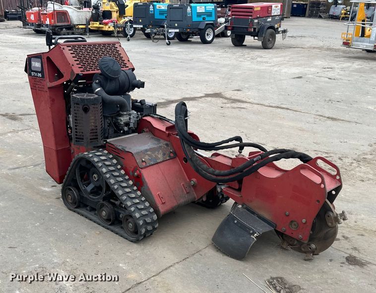 image for item NT9007 Toro STX26 stump grinder