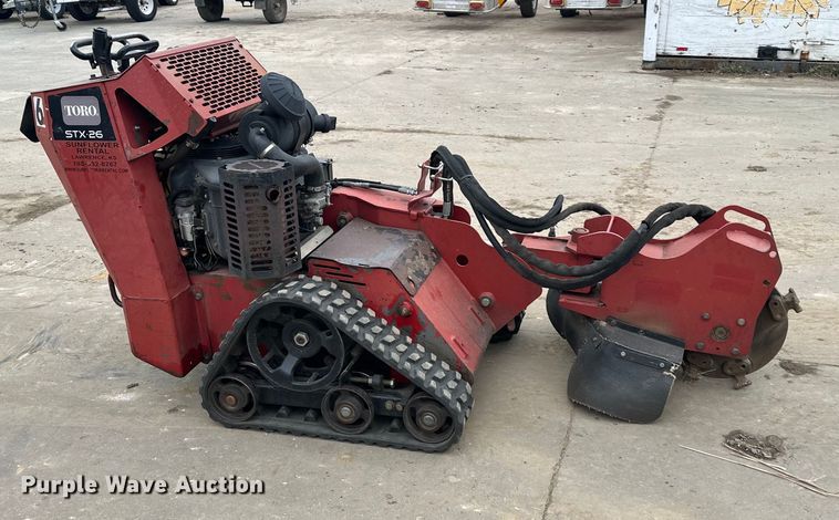 image for item NT9007 Toro STX26 stump grinder