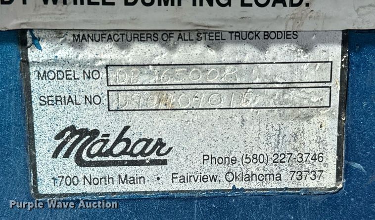 image for item NU9467 2005 Freightliner  Century Class S/T dump truck