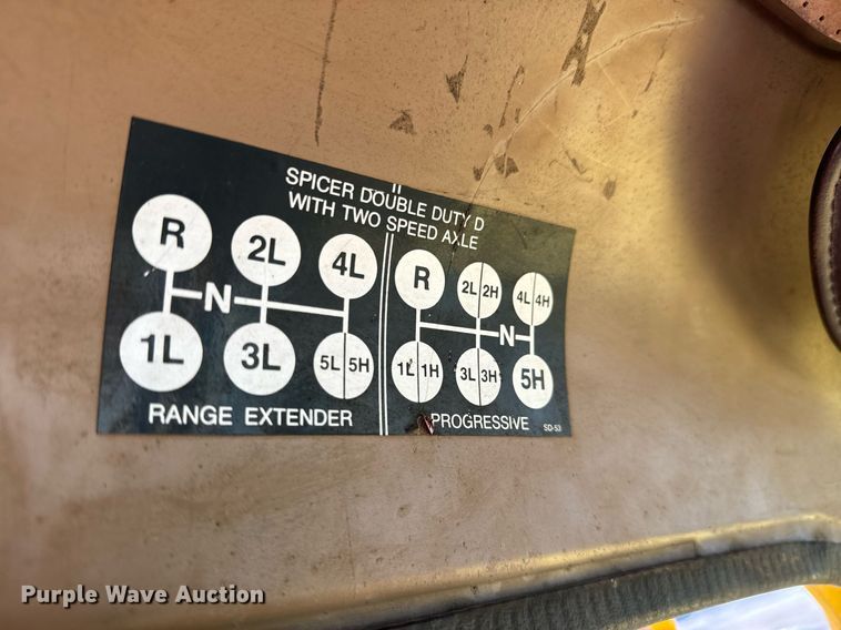 image for item NU9468 1986 International  S1700 dump truck