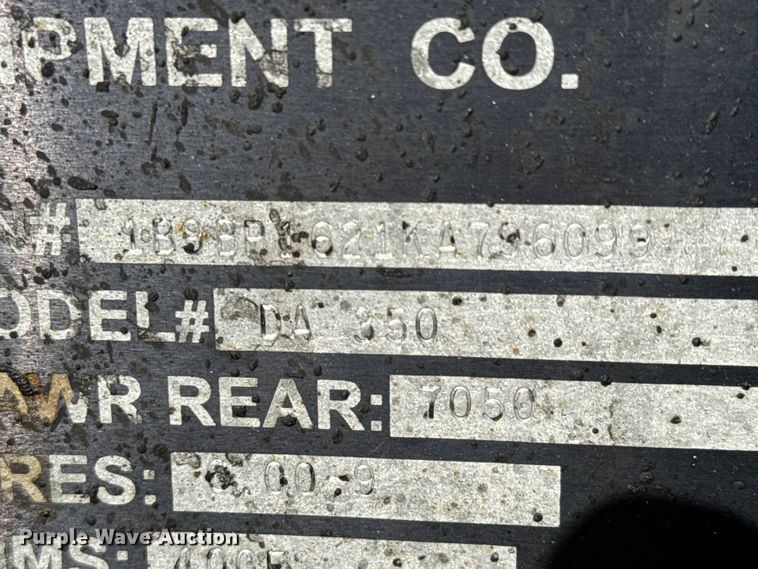 image for item NU9485 2019 Blastcrete  DA-350  seal coat applicator