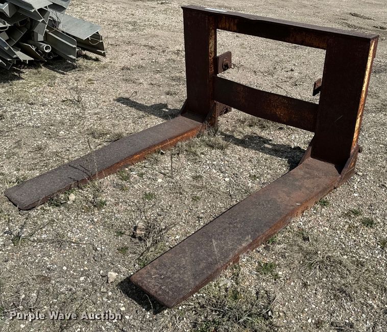 image for item NU9486 Shop built  backhoe forks