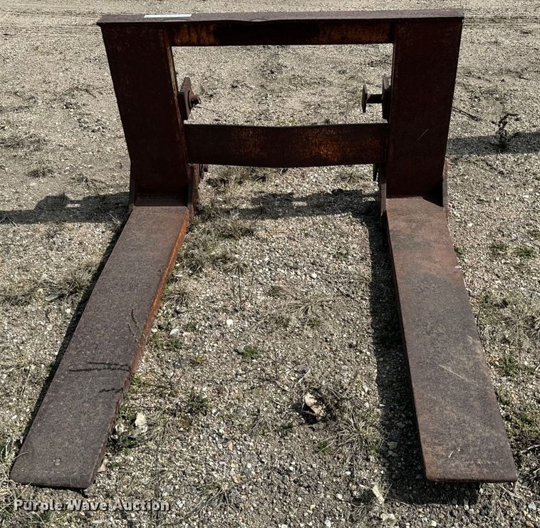 image for item NU9486 Shop built  backhoe forks