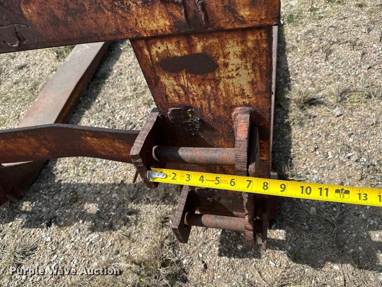 image for item NU9486 Shop built  backhoe forks