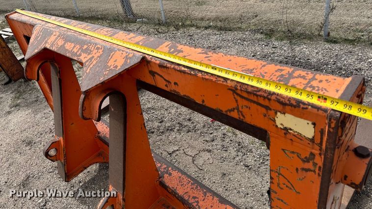 image for item NU9487 WBM wheel loader forks