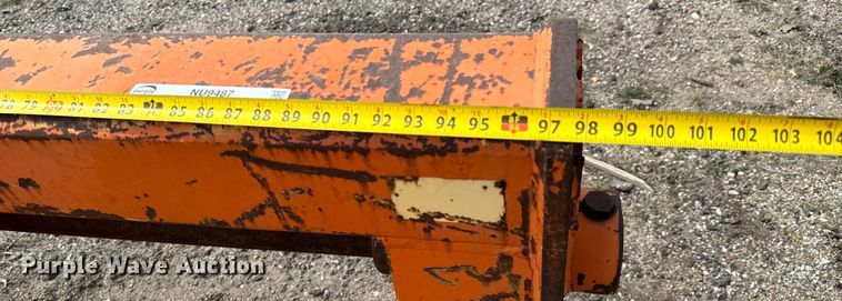 image for item NU9487 WBM wheel loader forks