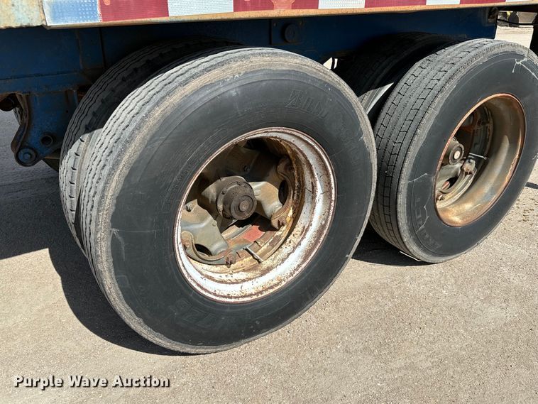 image for item NU9492 1982 Clement  end dump pup trailer