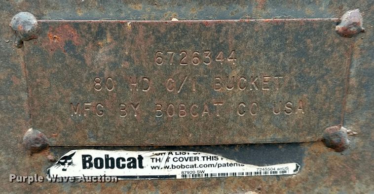 image for item NU9499 Bobcat skid steer bucket