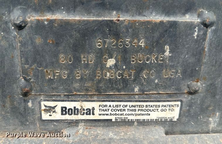 image for item NU9502 Bobcat  80 HD C/I skid steer bucket