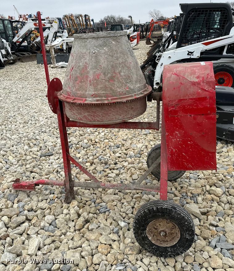 image for item NU9505 Essick cement mixer