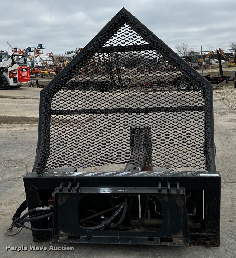 image for item NU9510 Harleman Ground Force HR970 skid steer tree saw