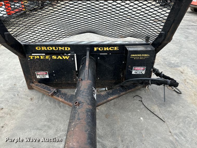 image for item NU9510 Harleman Ground Force HR970 skid steer tree saw