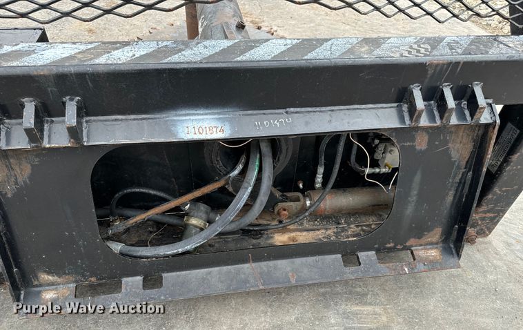 image for item NU9510 Harleman Ground Force HR970 skid steer tree saw