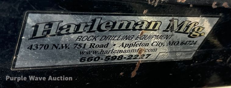 image for item NU9510 Harleman Ground Force HR970 skid steer tree saw