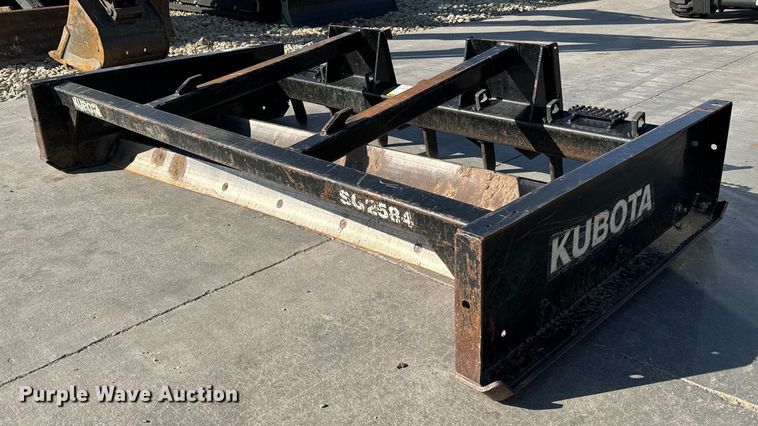 image for item NU9548 Kubota SG2584 skid steer grader