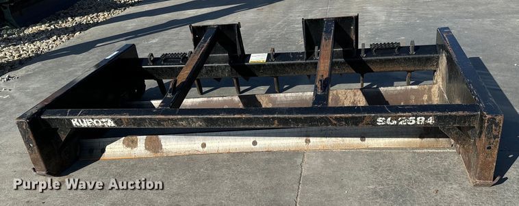 image for item NU9548 Kubota SG2584 skid steer grader