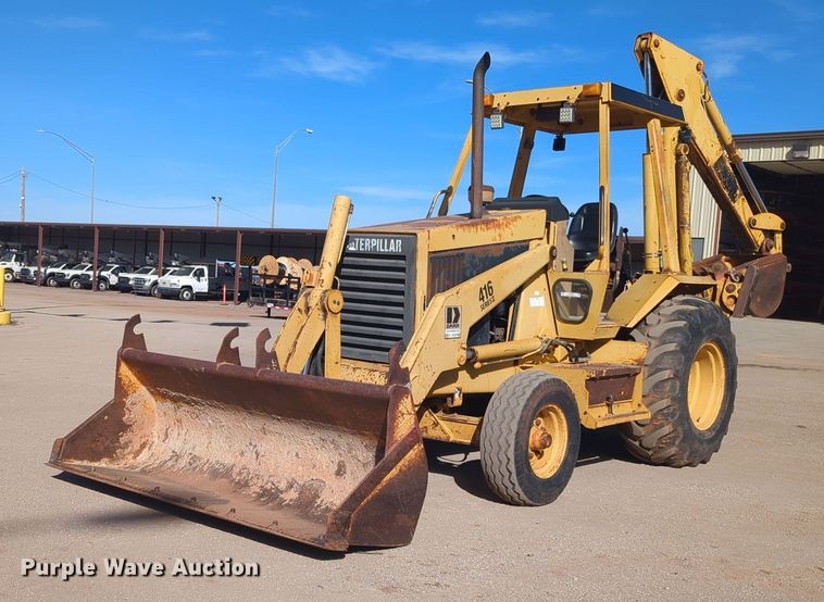 image for item NZ9354 1992 Caterpillar 416 backhoe