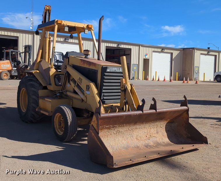image for item NZ9354 1992 Caterpillar 416 backhoe