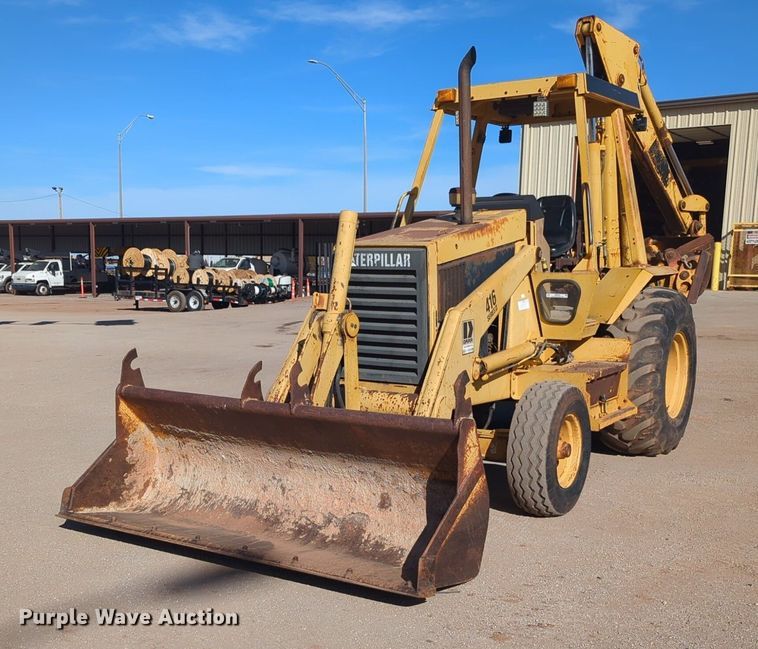 image for item NZ9354 1992 Caterpillar 416 backhoe