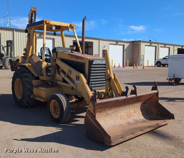 image for item NZ9354 1992 Caterpillar 416 backhoe