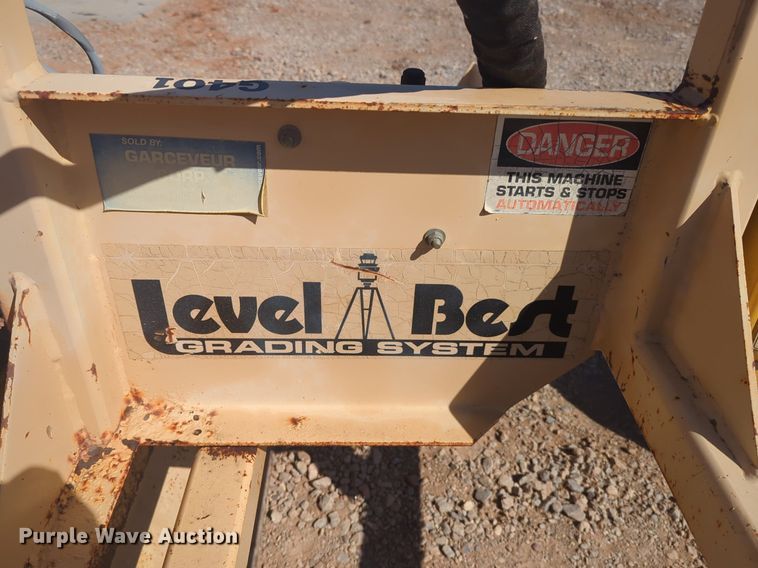 image for item NZ9421 Level Best LBSS6LC skid steer grader