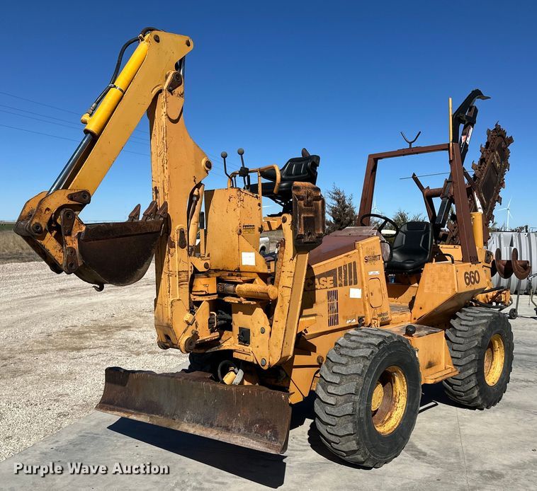 image for item OA9570 1992 Case 660 trencher