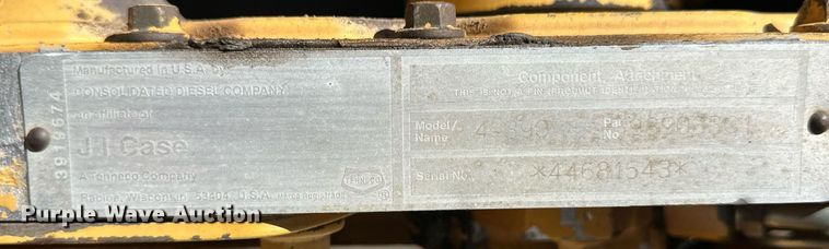 image for item OA9570 1992 Case 660 trencher