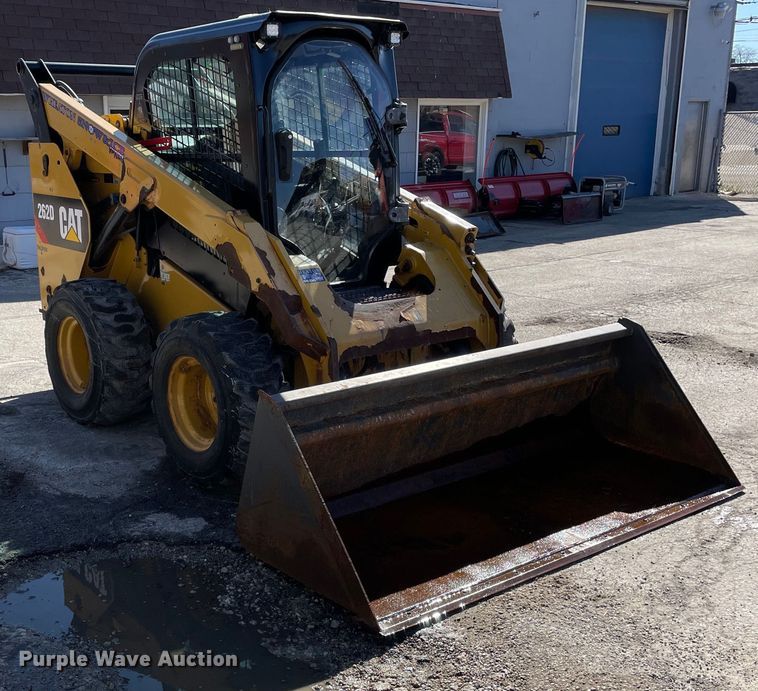 image for item OG9794 2015 Caterpillar  262D skid steer loader