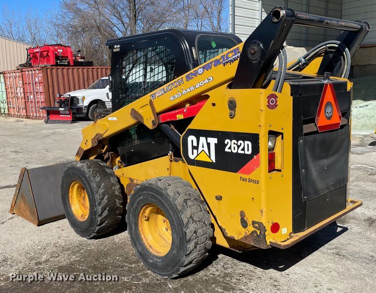 image for item OG9794 2015 Caterpillar  262D skid steer loader