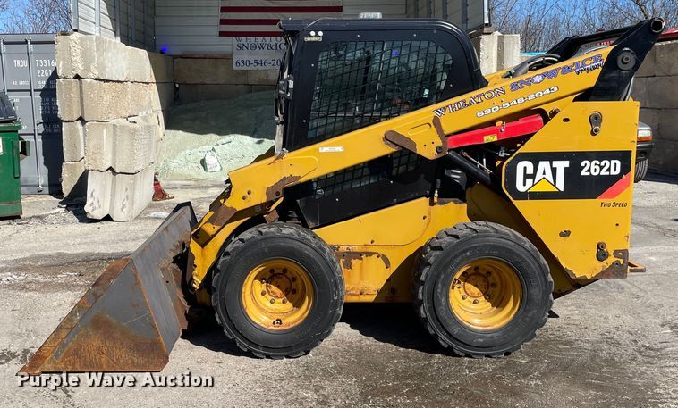 image for item OG9794 2015 Caterpillar  262D skid steer loader