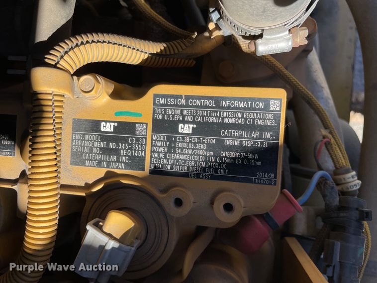 image for item OG9794 2015 Caterpillar  262D skid steer loader