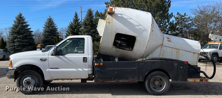 image for item OG9814 1999 Ford F550 Super Duty XLT sewer rodder truck