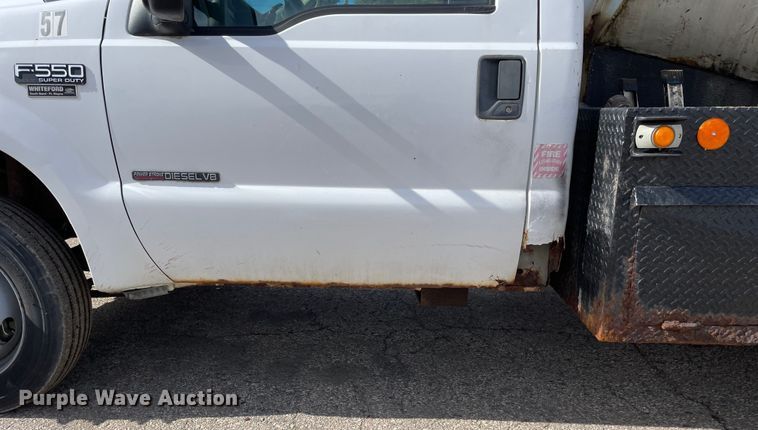 image for item OG9814 1999 Ford F550 Super Duty XLT sewer rodder truck