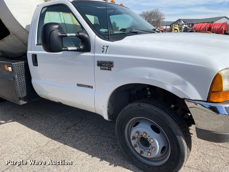 image for item OG9814 1999 Ford F550 Super Duty XLT sewer rodder truck