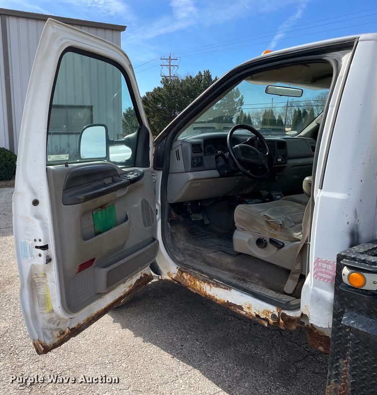 image for item OG9814 1999 Ford F550 Super Duty XLT sewer rodder truck