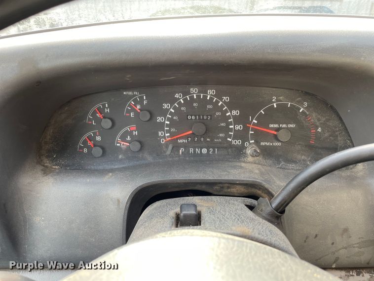 image for item OG9814 1999 Ford F550 Super Duty XLT sewer rodder truck