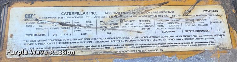 image for item OG9816 2003 Freightliner FL70 dump truck