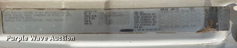 image for item OG9816 2003 Freightliner FL70 dump truck