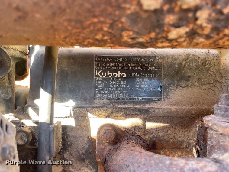 image for item OG9817 2013 Kubota  B26 backhoe