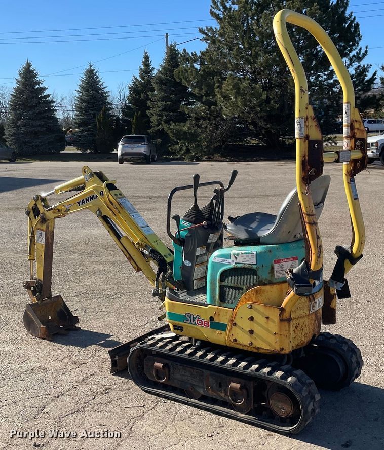 image for item OG9818 2011 Yanmar  SV08 mini excavator