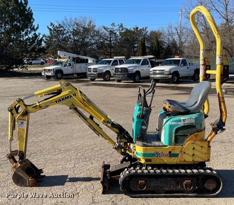 image for item OG9818 2011 Yanmar  SV08 mini excavator