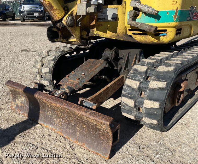 image for item OG9818 2011 Yanmar  SV08 mini excavator
