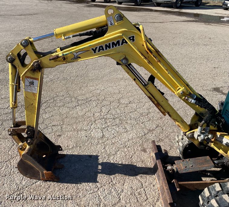 image for item OG9818 2011 Yanmar  SV08 mini excavator