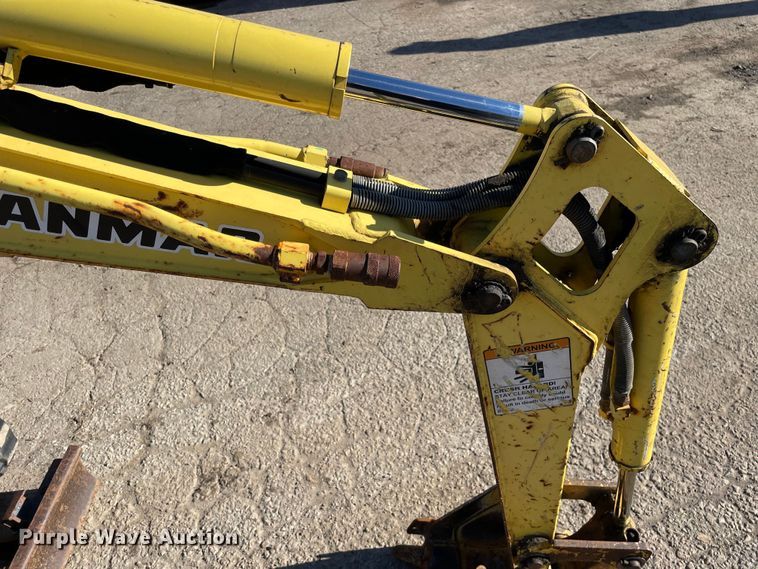 image for item OG9818 2011 Yanmar  SV08 mini excavator