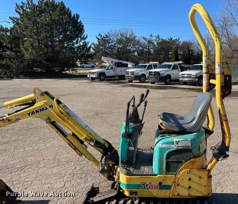 image for item OG9818 2011 Yanmar  SV08 mini excavator