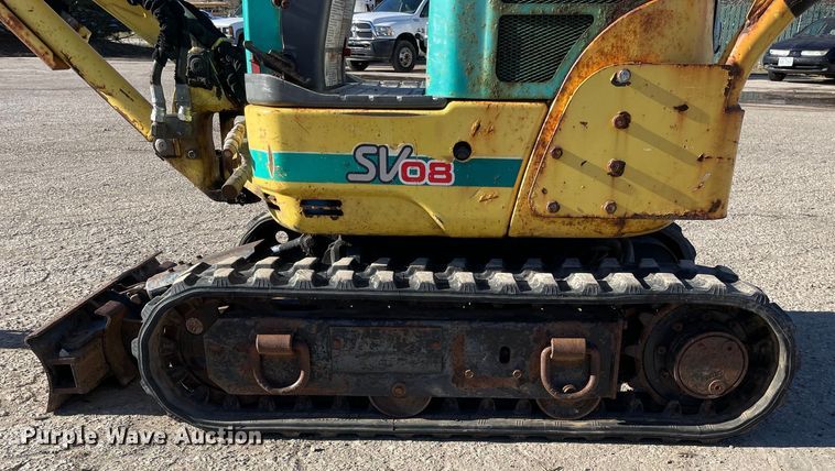 image for item OG9818 2011 Yanmar  SV08 mini excavator