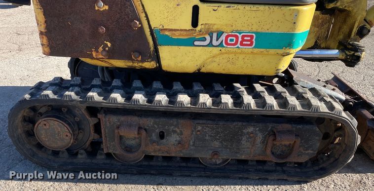 image for item OG9818 2011 Yanmar  SV08 mini excavator