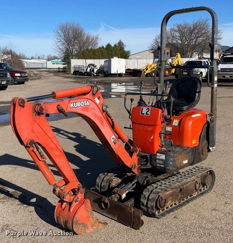 image for item OG9819 2012 Kubota  K008-3 mini excavator