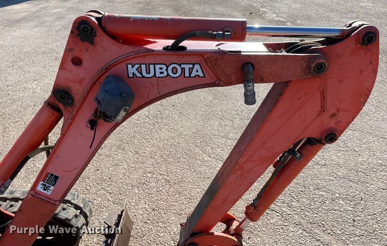 image for item OG9819 2012 Kubota  K008-3 mini excavator