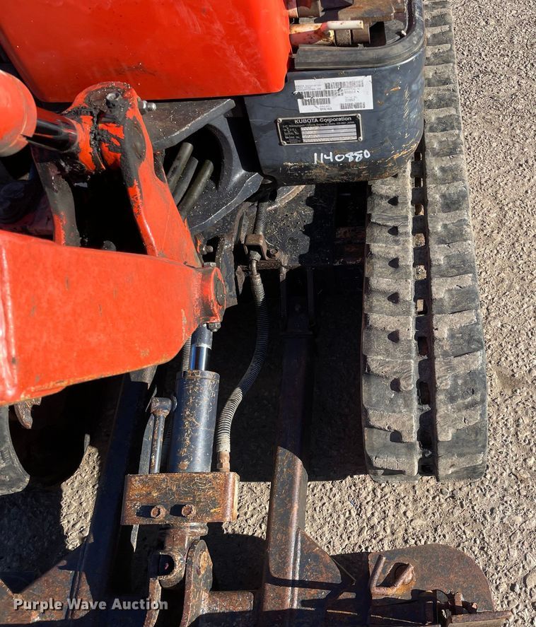 image for item OG9819 2012 Kubota  K008-3 mini excavator